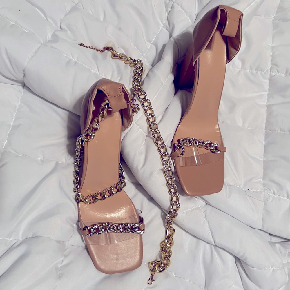 Gorgeous block heels